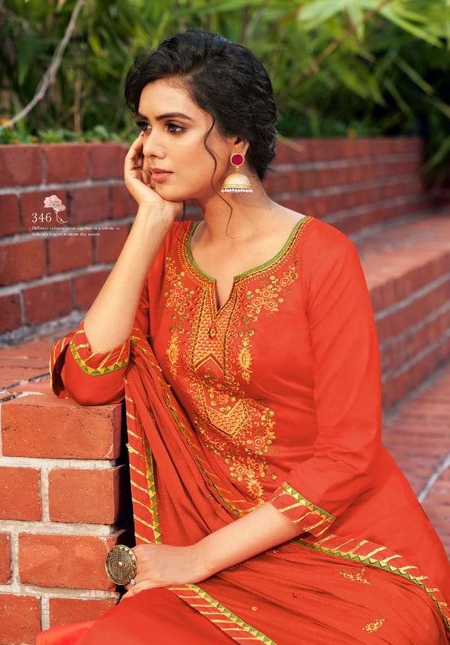 Buy Kesar Vol 5 Triple Aaa Wholesale Online Designer Jam Silk Salwar Suit